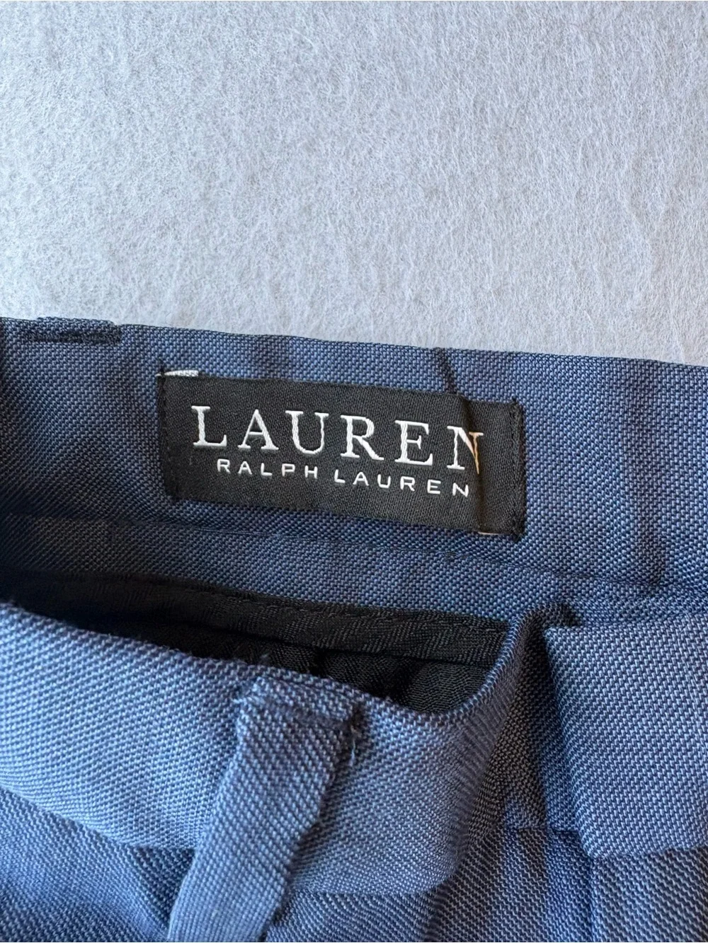 Ralph Lauren Slate Blue Two-Piece Suit Sz 5/6